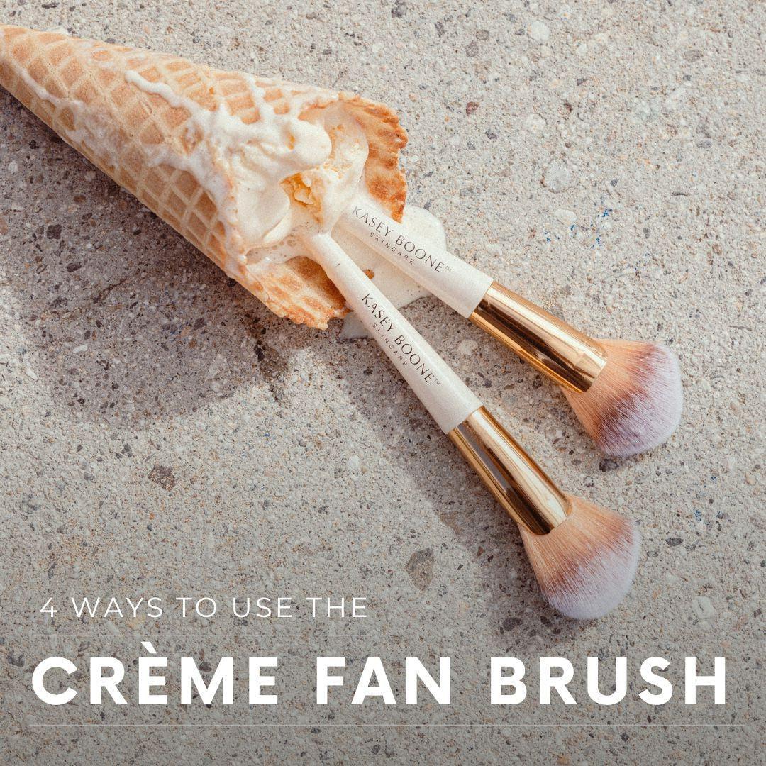 4 Ways to Use the Crème Fan Brush